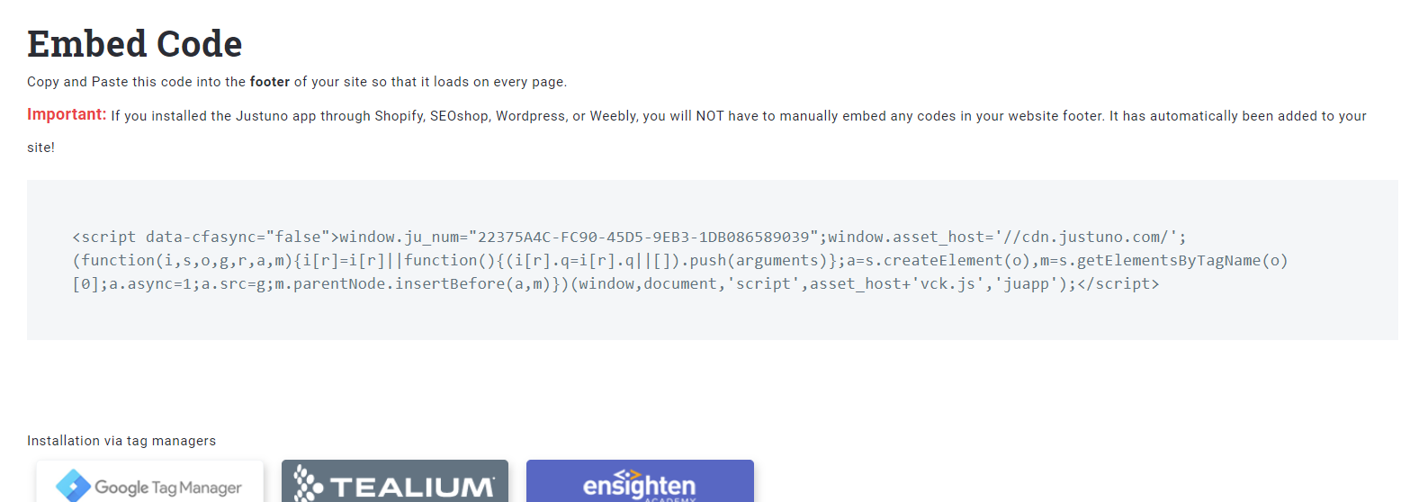 Copy Embed Code