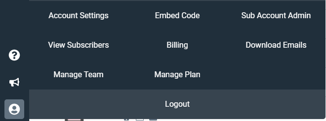 access sub account admin