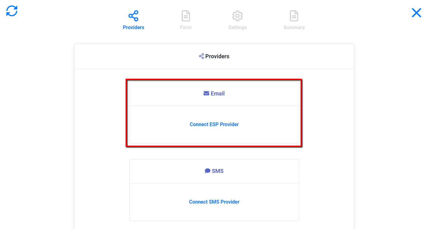 Providers: Connect ESP Provider
