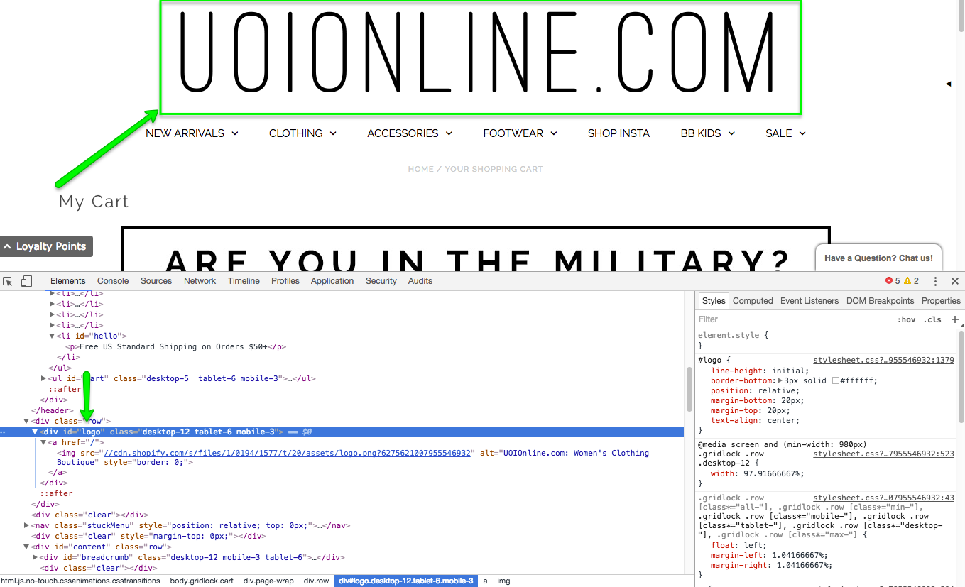 example three inspect