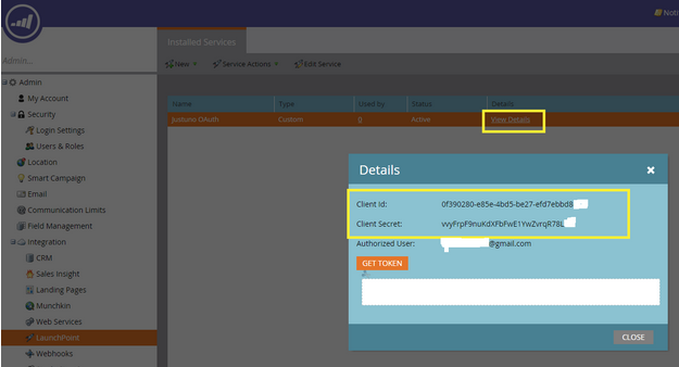 copy client id and client secret