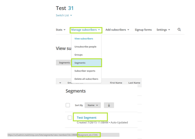 highlight segment_id