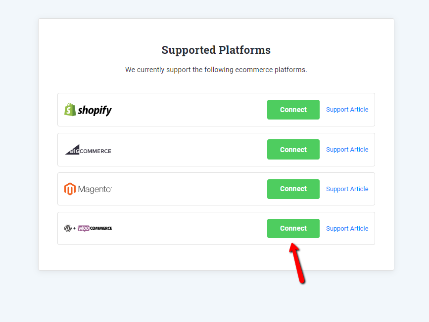 Wordpress + WooCommerce Activation