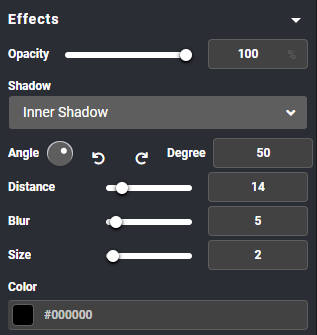 innershadow options